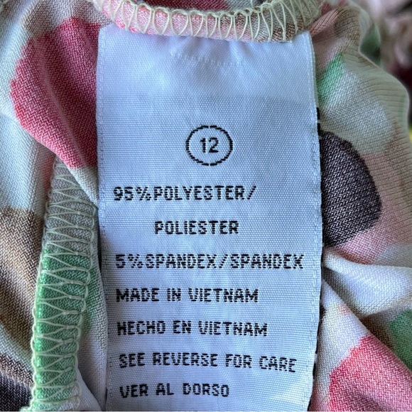 •Shelby & Palmer• Multicolor Polka Dot Blouson Dress - Size 12 - Picture 7 of 9